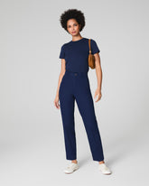 SPANXsupersmooth™ Stretch Twill Slim Straight Pant | Timeless Navy
